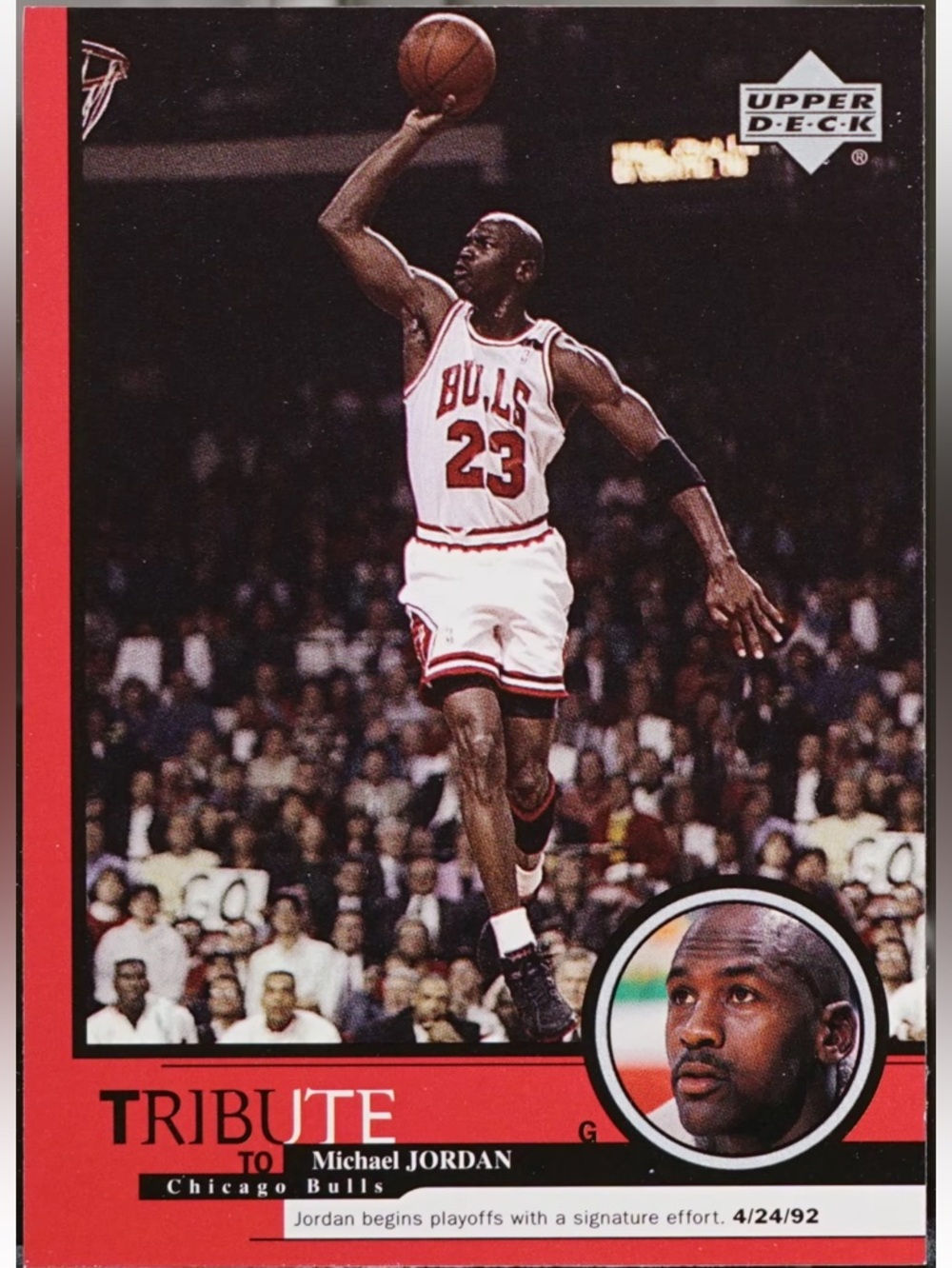 Michael Jordan 1999 Upper Deck lChicago Bulls NBA Basketball Card